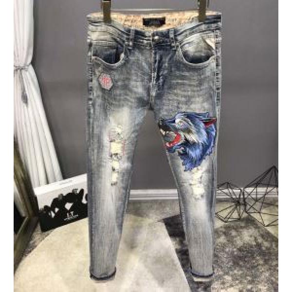 手頃価格でカブり知らず フィリッププレイン PHILIPP PLEIN 価格も嬉しいアイテム ジーンズ