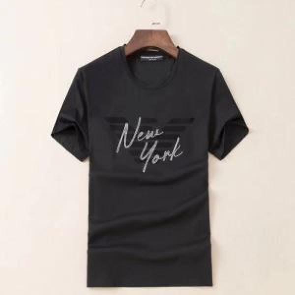 アルマーニ 試してみよう 多色可選 ARMANI 手の届くプライスが魅力的 半袖Tシャツ20SSトレンド