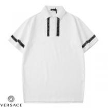 2026春新作 2色可選 半袖Tシャツ トレンド最先端のアイテム ヴェルサーチ VERSACE ファッションに合わせ