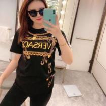 2色可選 今なお素敵なアイテムだ ヴェルサーチ VERSACE 大幅割引価格 半袖Tシャツ20SS☆送料込
