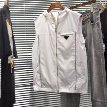 エレガントな雰囲気コレクションPRADA コピー プラダ ノースリーブジャケット...