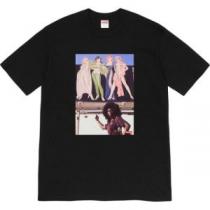 Tシャツ/半袖 2色可選 Supreme 19FW American Pictu...