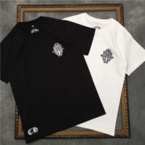 2色可選 今なお素敵なアイテムだ 半袖Tシャツ クロムハーツ CHROME HE...