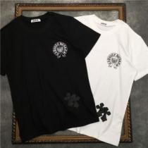 2色可選 おしゃれ刷新に役立つ 半袖Tシャツ クロムハーツ 2026モデル  C...