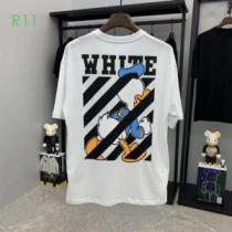 Off-White オフホワイト20SS☆送料込 半袖/Tシャツ 非常にシンプル...