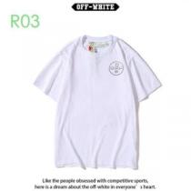 Off-White 普段のファッション 2色可選 オフホワイト 半袖/Tシャツ ...