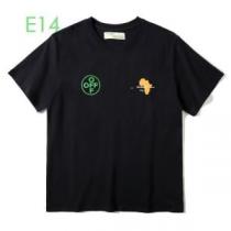 安心の実績 2色可選人気の高いブランド オフホワイト 半袖/Tシャツ ファッショ...