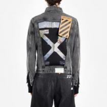 この時期の一番人気は デニムジャケット Off-White 20SS☆送料込 オ...