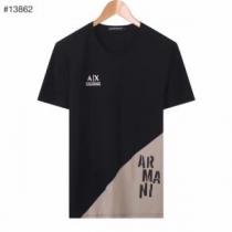 アルマーニ 安心安全人気通販 ARMANI ストリート界隈でも人気 半袖Tシャツ...