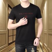 人気ランキング最高 3色可選 半袖Tシャツ 限定色がお目見え バレンシアガ BA...