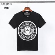 半袖Tシャツ 2色可選 シンプルなファッション バルマン スタイルアップ BALMAIN  2026モデル