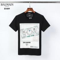 20新作です 半袖Tシャツ 2色可選 ストリート感あふれ バルマン 普段使いにも...