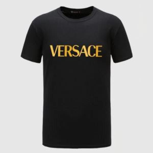 VERSACE激安ヴェルサーチ コレクション サステナブル ロゴ スリムフィット Tシャツ安い おすすめ2026人気ランキング