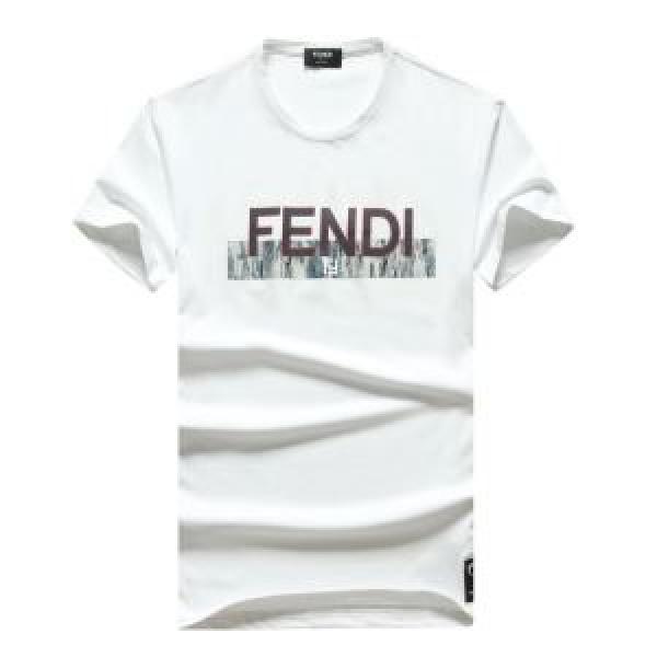 20SS☆送料込 2色可選 半袖Tシャツ 累積売上総額第１位 フェンディ FENDI  破格値