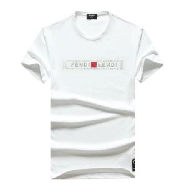 半袖Tシャツ 3色可選 確定となる上品 フェンディ最もオススメ  FENDI  人気が継続中