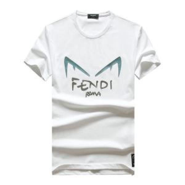多色可選 日本未入荷カラー 半袖Tシャツ 海外でも大人気 フェンディ FENDI 上品に着こなせ
