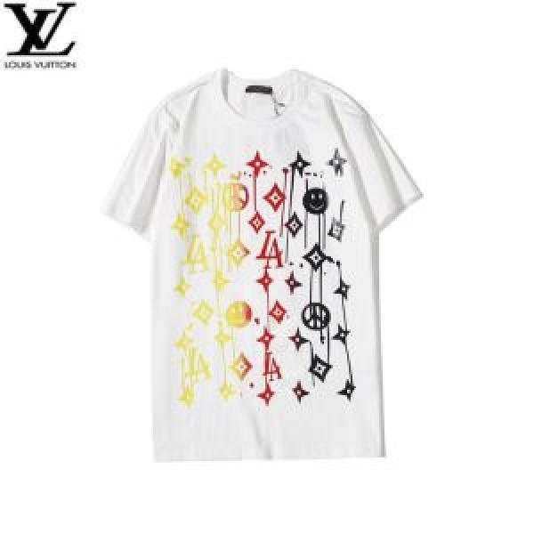 2色可選 ルイ ヴィトン おしゃれな人が持っている LOUIS VUITTON 半袖Tシャツ １点限り！VIPセール