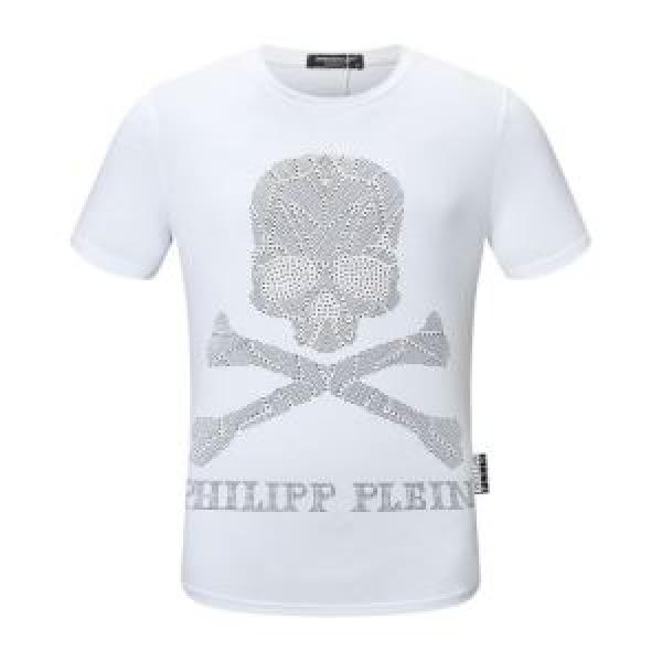 3色可選 注目を集めてる フィリッププレイン PHILIPP PLEIN 海外限定ライン 半袖Tシャツ十分上品