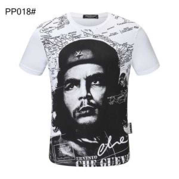 多色可選 ファッショニスタを中心に新品が非常に人気 フィリッププレイン PHILIPP PLEIN 半袖Tシャツ 2026春新作