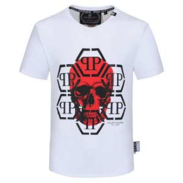 2色可選 半袖Tシャツ 大幅割引価格 フィリッププレイン 今年の春トレンド PHILIPP PLEIN 驚きのプライス