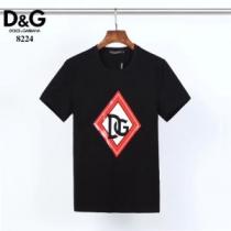 2色可選  2026モデル 半袖Tシャツ スタイルアップ ドルチェ＆ガッバーナ Dolce&Gabbana