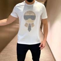 半袖Tシャツ 2色可選 ストリート界隈でも人気 フェンディストリート系に大人気 ...