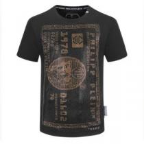 2色可選 半袖Tシャツ 春夏コレクション新品 フィリッププレイン 普段見ないデザ...