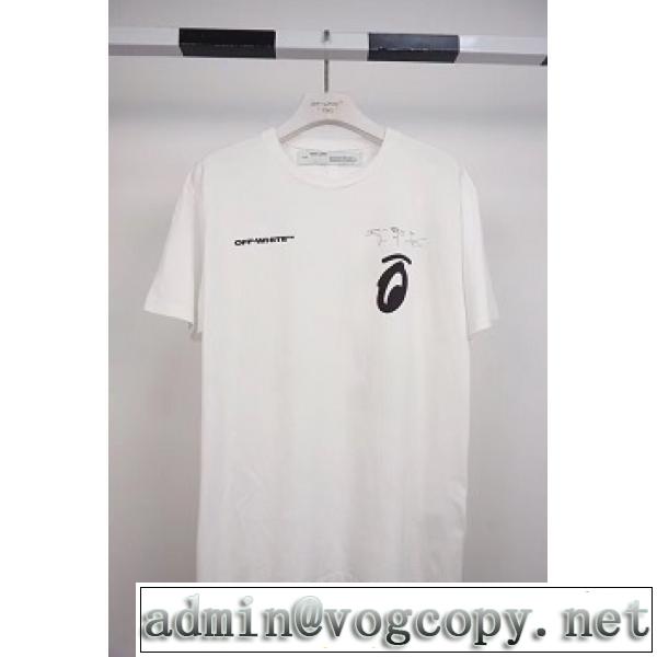 今から使える人気2026新作 Off-White オフホワイト tシャツ 人気 2色可選 