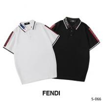 透け感優しいOFF whiteポロシャツメンズコーデファッションカジュアルリラックスウェア2色