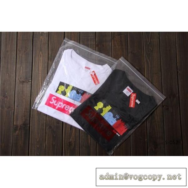 可愛いSUPREME半袖ｔシャツ着心地2026春夏人気トレンドファッション半袖透け感優しい
