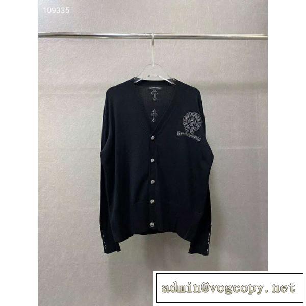 2026秋冬コーデCHROME HEARTS セーターパーカークロムハーツ服新作ファッション性抜群オシャレブランド