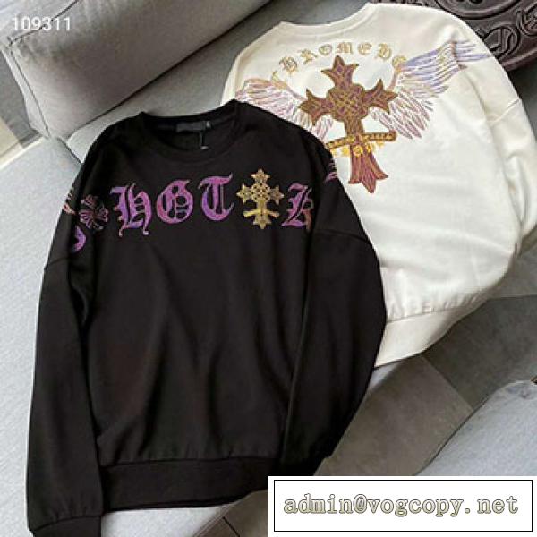 2026秋冬おすすめCHROME HEARTS パーカークロムハーツ服長袖カジュアルコーデユニセックス人気色