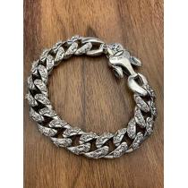 CHROME HEARTS 新作クロムハーツブレスレットメンズシルバー人気色コーデスタイル2026お洒落プレゼント