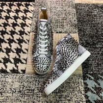 存在感抜群Christian Louboutin スニーカーメンズ履き心地抜群ス...