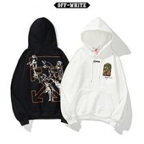 2026秋冬Off-White パーカーコーデオフホワイトファッション着こなしカ...