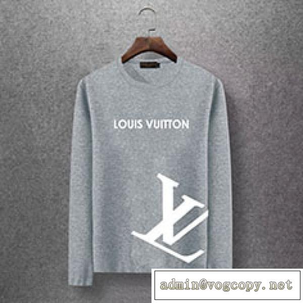 大人っぽさ2026/2026LOUIS VUITTON 長袖tシャツ人気ルイ ヴィトン秋冬トレンド新作ロングＴメンズ
