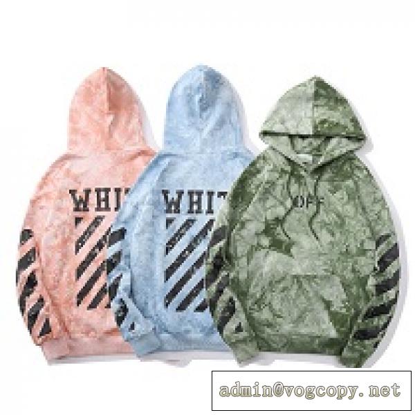 ３色お洒落新作2026オフホワイトパーカーOFF-WHITE 人気新作ファッション服個性的な使いやすい