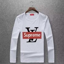 LOUIS VUITTON xSUPREMEコラボ長袖メンズサイズカジュアルウェア2026秋冬コレクション新作