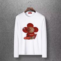 今季の秋冬ファッションLOUIS VUITTON xSUPREMEロングＴ人気ランキングトレンド長袖tシャツコーデ