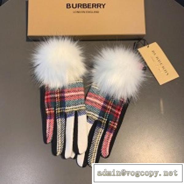 寒い季節の大人気！BURBERRY バーバリー コピー 裏起毛テブクロ 上品なデザイン寒い冬にぴったり