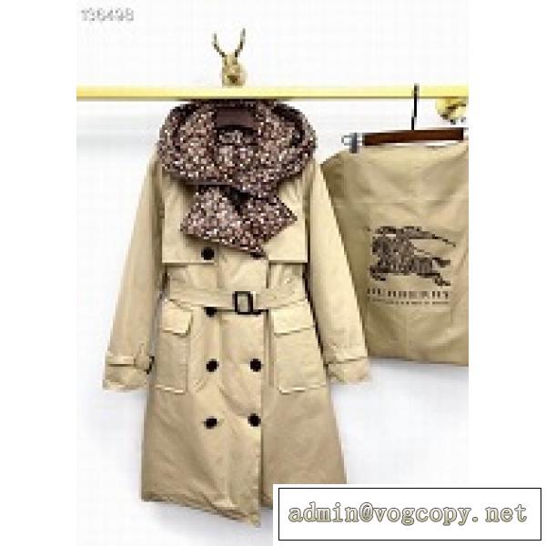 防寒着2026秋冬BURBERRY バーバリー コート コピー 颯爽と現れ 両面着れる 着れてオシャレに魅せれ 女性用ダウン