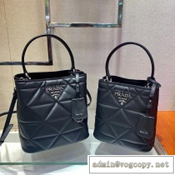 PRADA プラダ バッグ コピー PANIER 1BA217 菱紋 牛革 エレガンスな美しい 大容量で耐久性に優れる上品