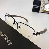 CHROME HEARTS クロムハーツ コピー 通販 丈夫なハーフフレームデザイン 知的さを備える メガネ 眼鏡