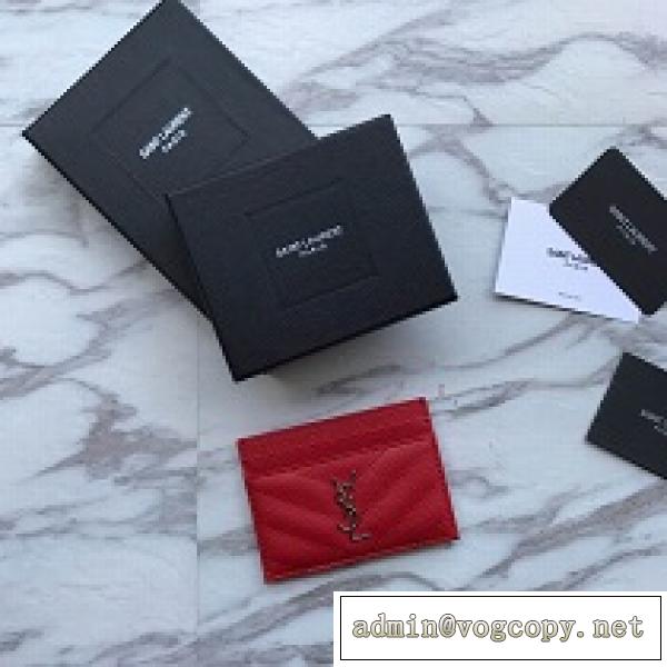 人気沸騰中 YSL カードケース 新作 コピー サンローラン 激安 特に話題なの上品　即完売 財布