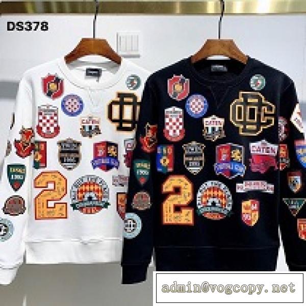 高品質着回し DSQUARED2 ディースクエアード コピー パーカー メンズ 2026大人気アイテム注目