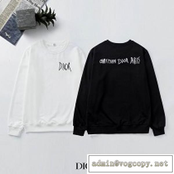 2026年春パーカーコーデ DIOR ディオール コピー シンプルなデザイン 手書きスタイル プルオーバー