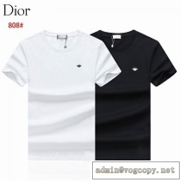 DIOR コピー Tシャツ メンズ シンプルなデザイン スタイリングに取り入れやすい メンズファッション