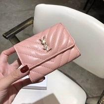 期間限定Saint Laurent サンローラン 財布 レディース YSL スーパーコピー 芸能人 カードケース かわいい ピンク