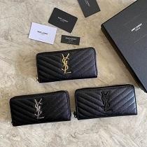 Saint Laurent 長財布 コピー 激安 爆発的な人気新作  サンローラン レディース レザー製 高級ファッション財布