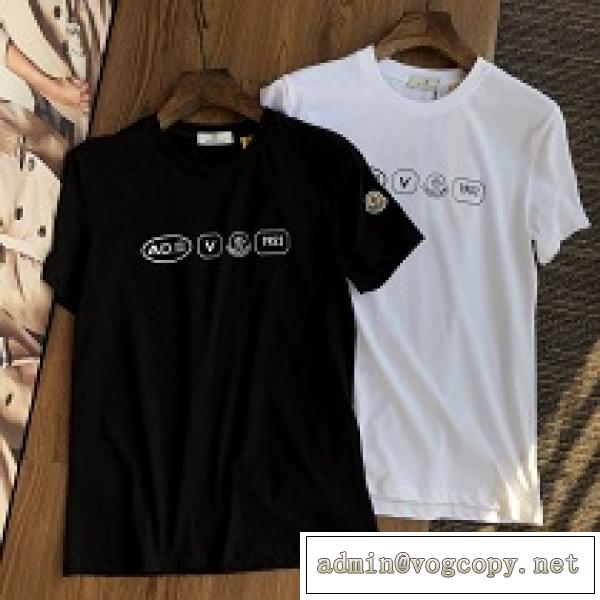 2026夏定番新品 MONCLER モンクレール 半袖 新作 プリントTシャツ 着心地が良く 通気性と吸汗性に優れ